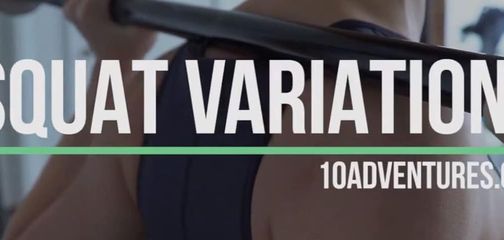 Bits of advice for squat variations to get ready for hiking season