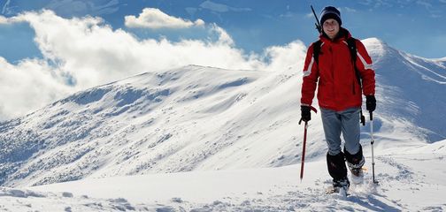 Hiking during the winter
