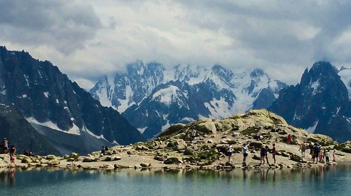 Lac Blanc hike near Chamonix, France