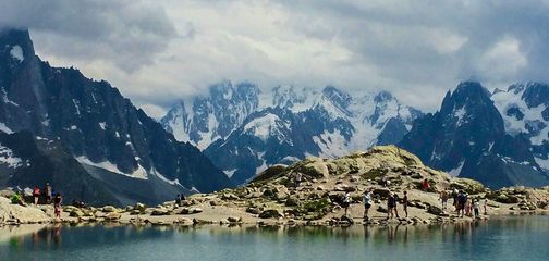 Lac Blanc hike near Chamonix, France