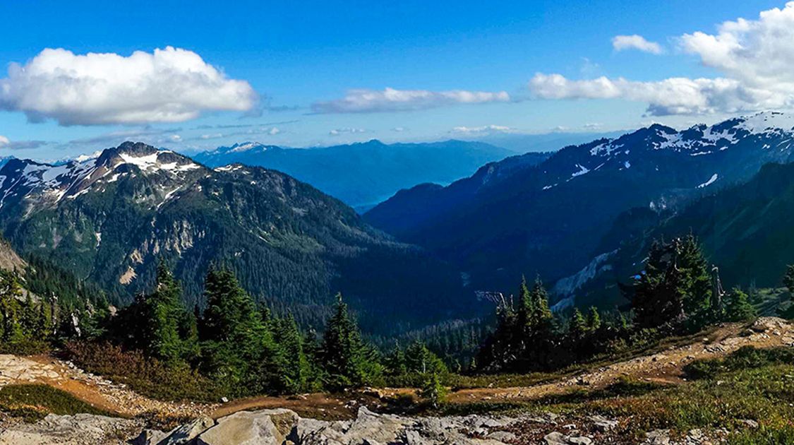 Table Mountain hike near Mt. Baker in Washington