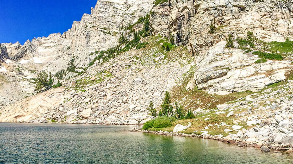 Views from the Hanging Canyon Hike in Tetons