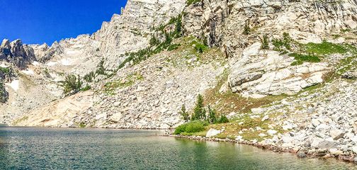 Views from the Hanging Canyon Hike in Tetons