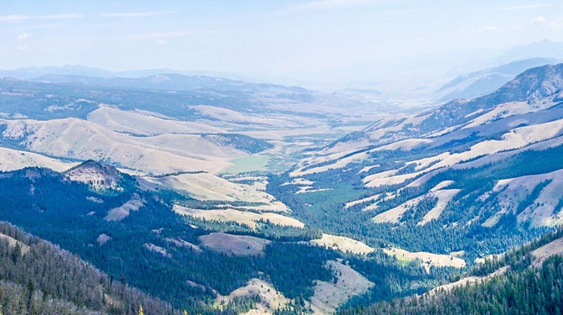 Views from the Sky Rim Hike in Yellowstone National Park