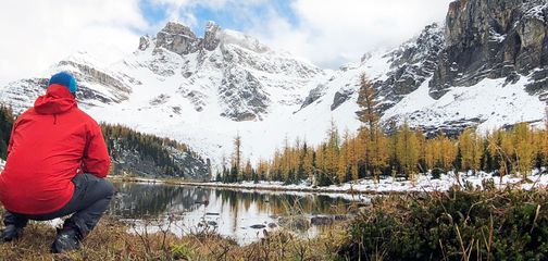 Winter hiking tours