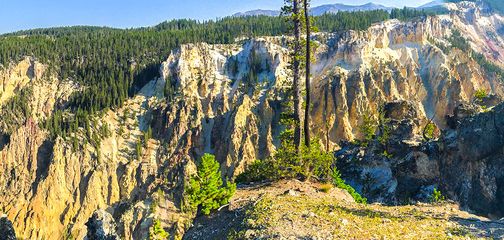 Hiking in Yellowstone National Park