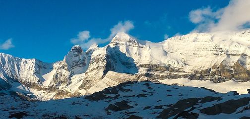 Panorama of Great Divide Trail