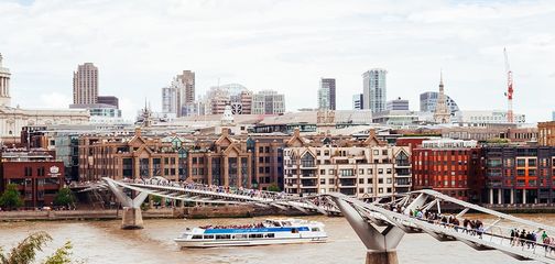 King’s Cross to the City of London is one of the best city-walks in London, UK