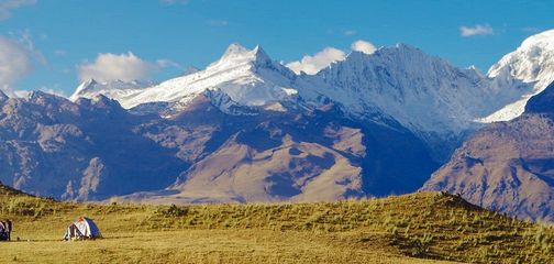 Panoramic view from Trekking in Northern Peru