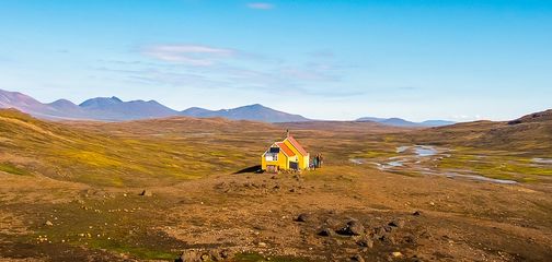 Beautiful panoramic view from Iceland’s Shadow of Vatnajökull Trek