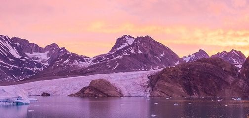 Panoramic view from Greenland’s Unplugged Wilderness Trek