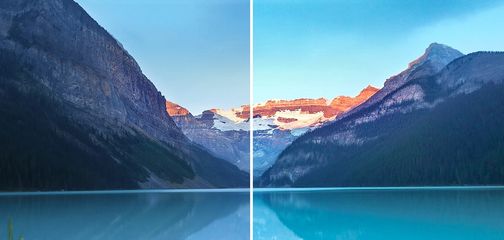 Zoner Photo Studio X over Lightroom and Photoshop picture comparison
