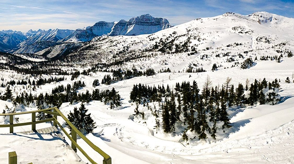 Snowshoeing in Sunshine Valley is a must-do attraction in Banff National Park during the winter