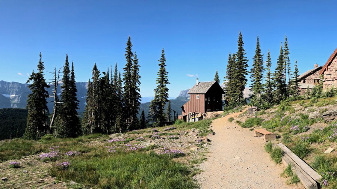 Platypus GravityWorks 2.0 Water Filter kit testing in Montana at Granite Park Chalet