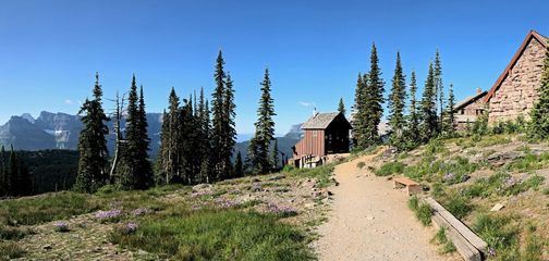 Platypus GravityWorks 2.0 Water Filter kit testing in Montana at Granite Park Chalet