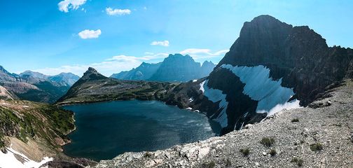 Thermarest NeoAir XLite on the trail in Glacier National Park