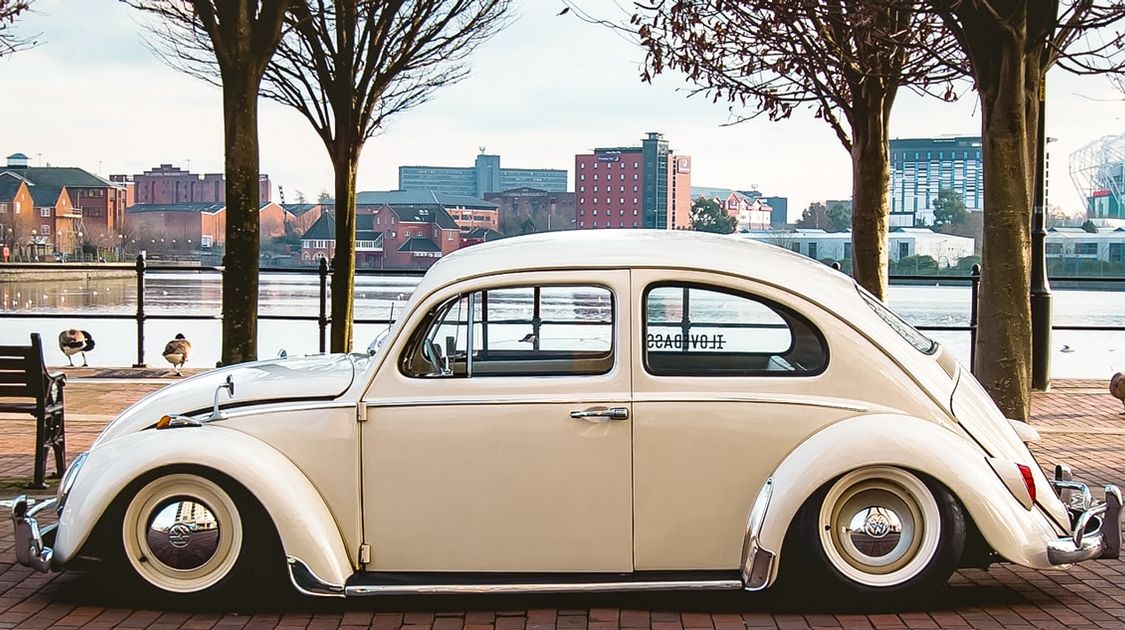 Image of beetle car in Manchester