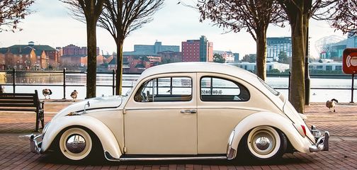 Image of beetle car in Manchester
