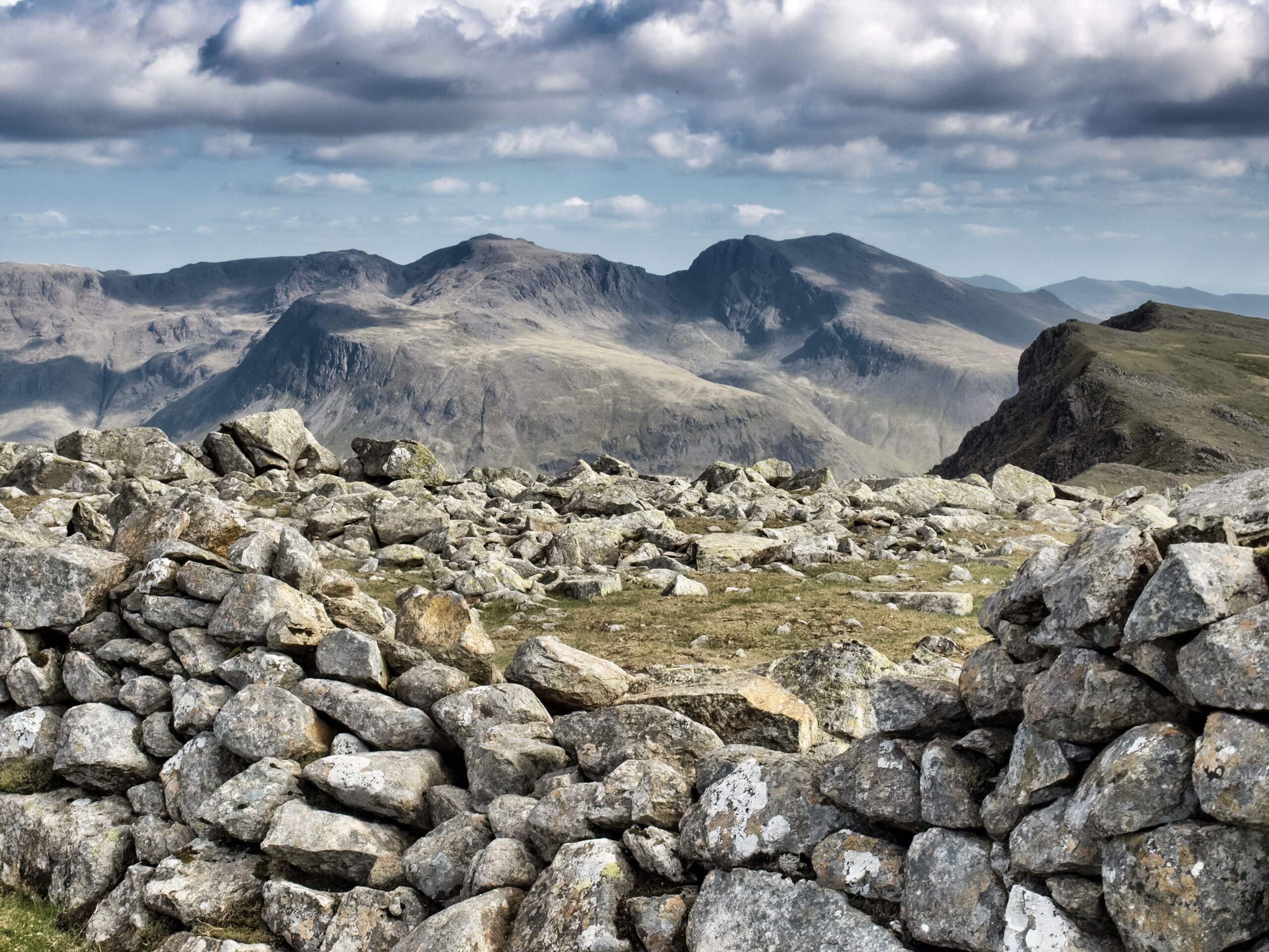 Lake District scafell pike walk near Manchester