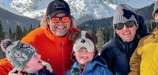 Winter Family Adventure in the Canadian Rockies