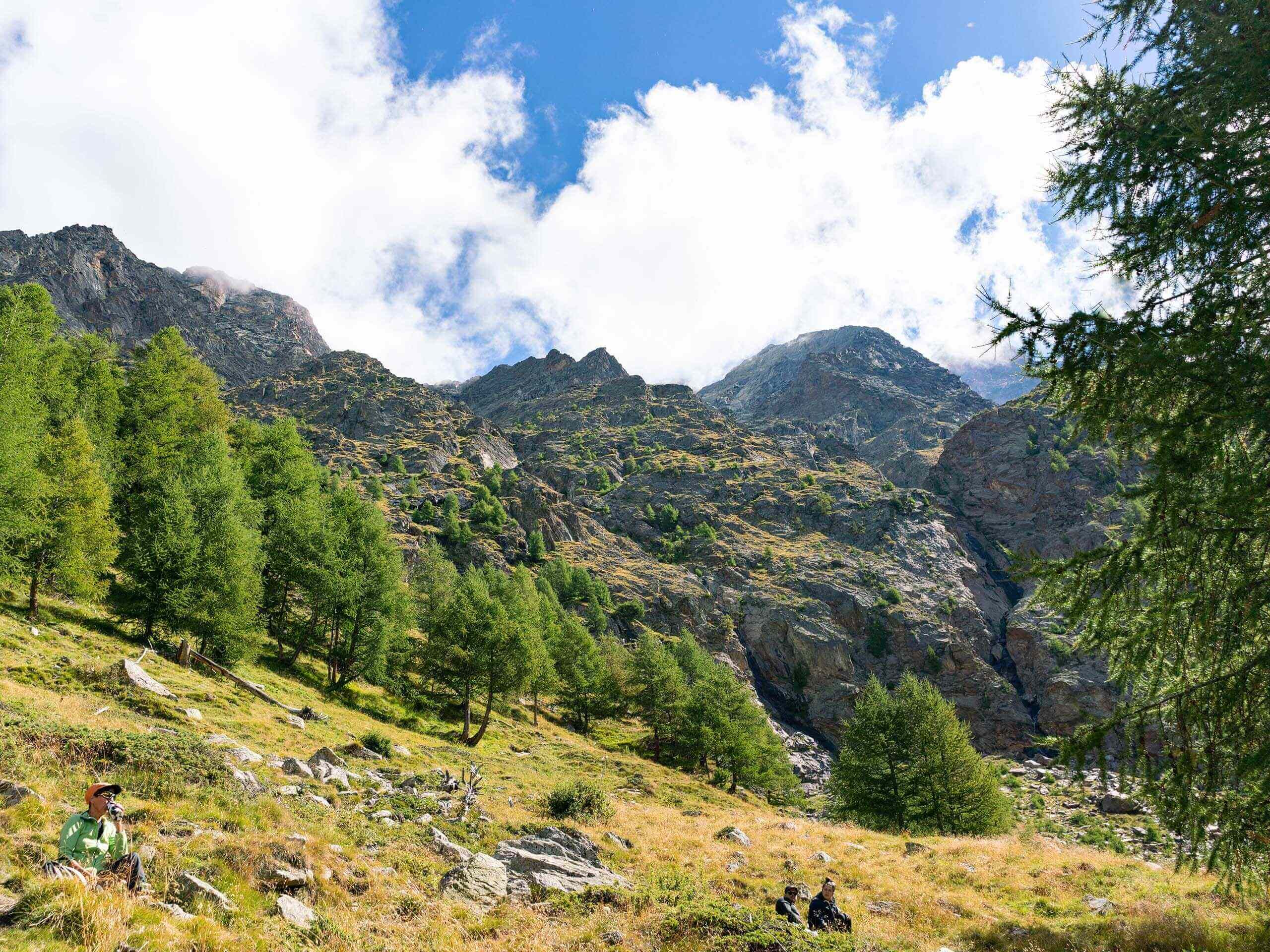 Some spots allow wild camping