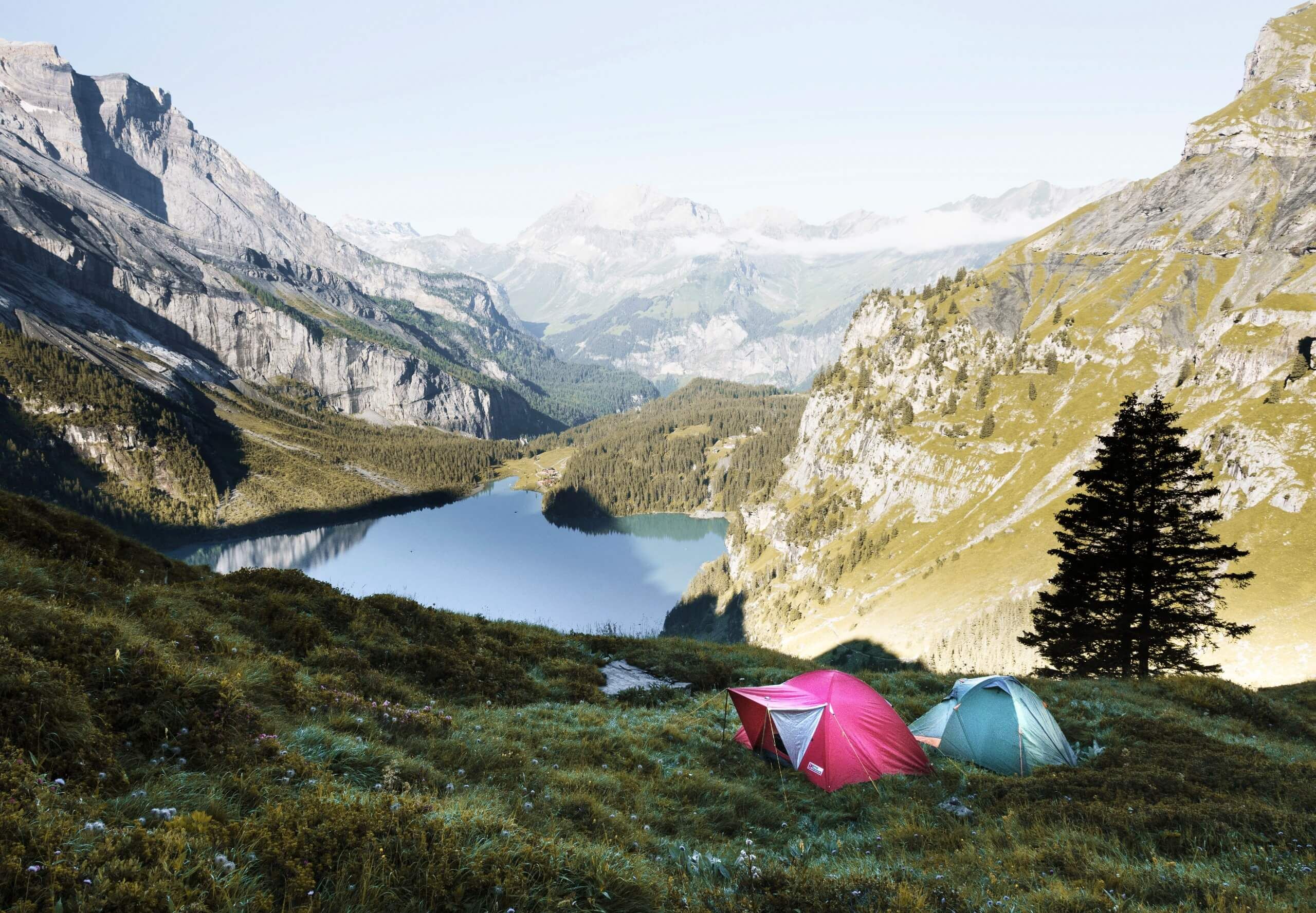 Camping is a wonderful way to snap yourself out of the routine