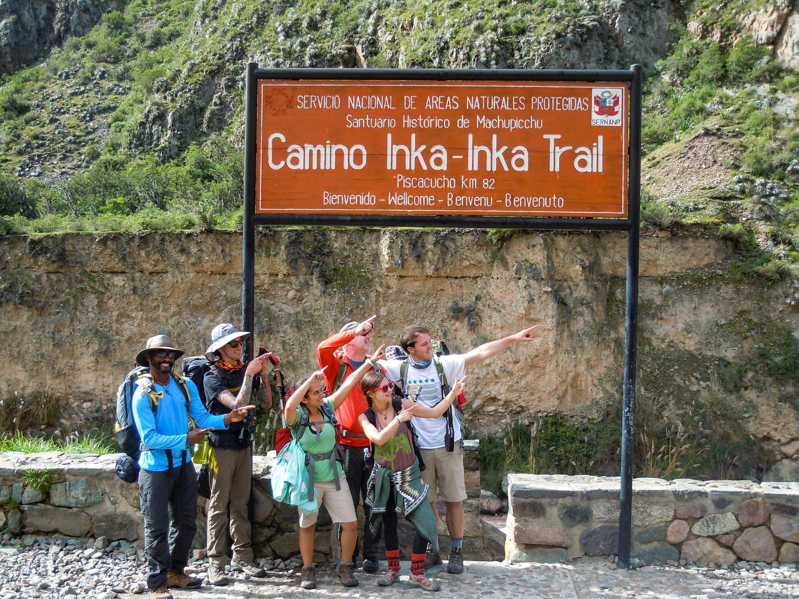 Peru Inca Trail beginning from Piscacucho