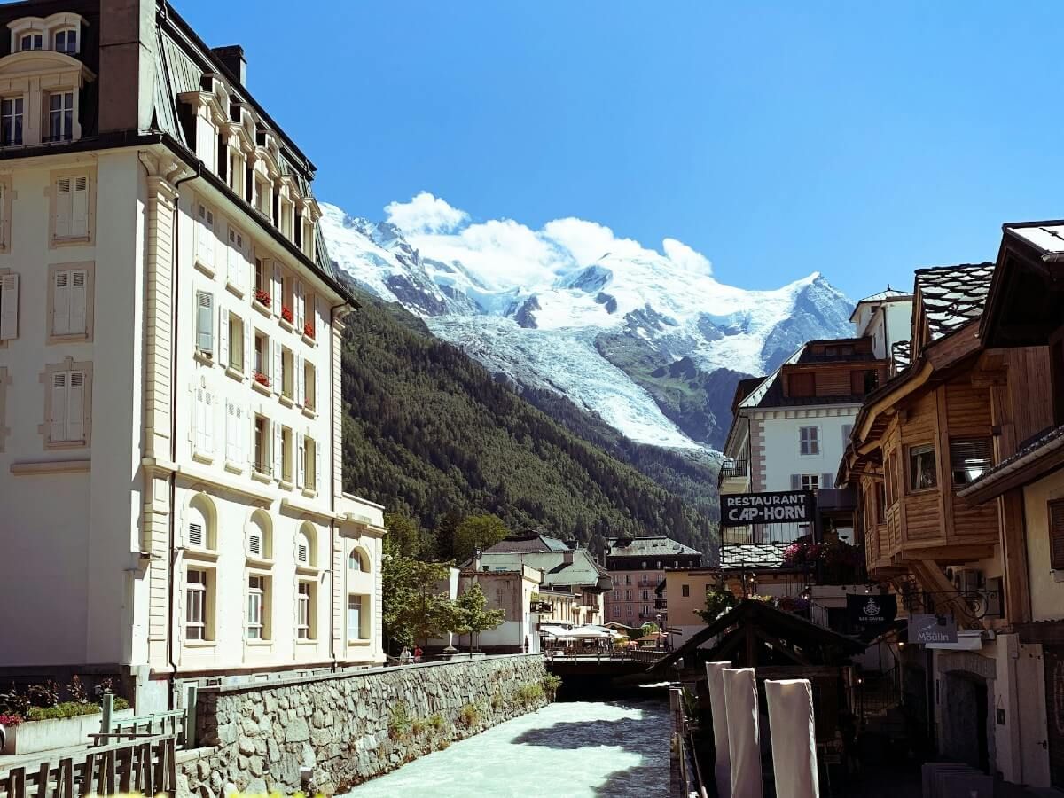 View From Chamonix