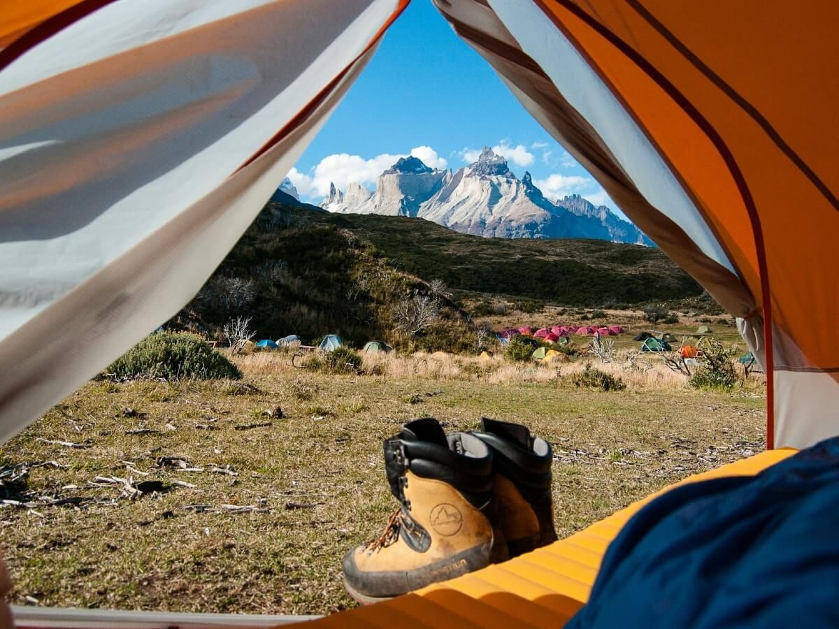 Camping in Torres del Paine