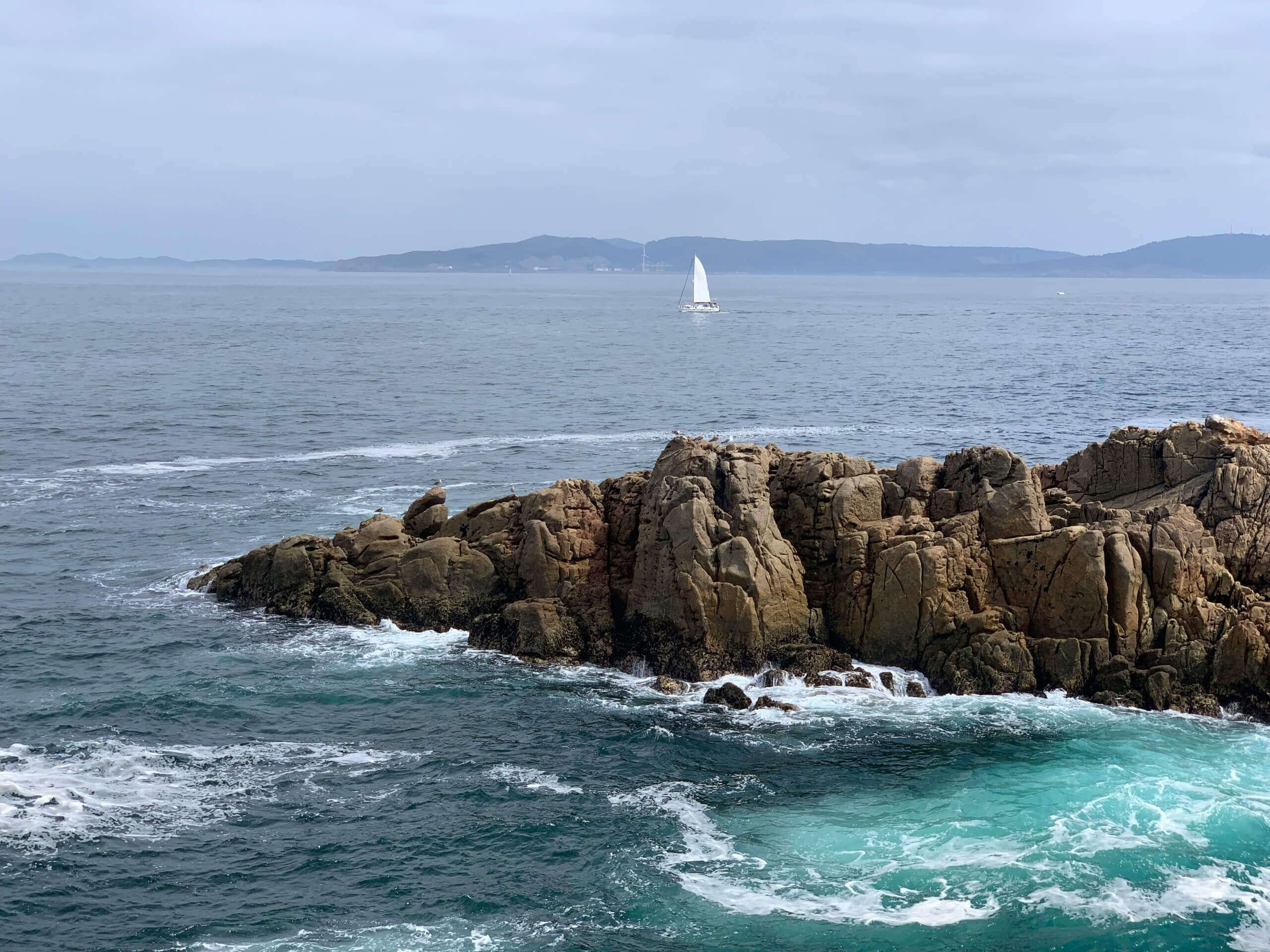 Camino Inglés Itinerary - Galician coastline, impressive ocean views