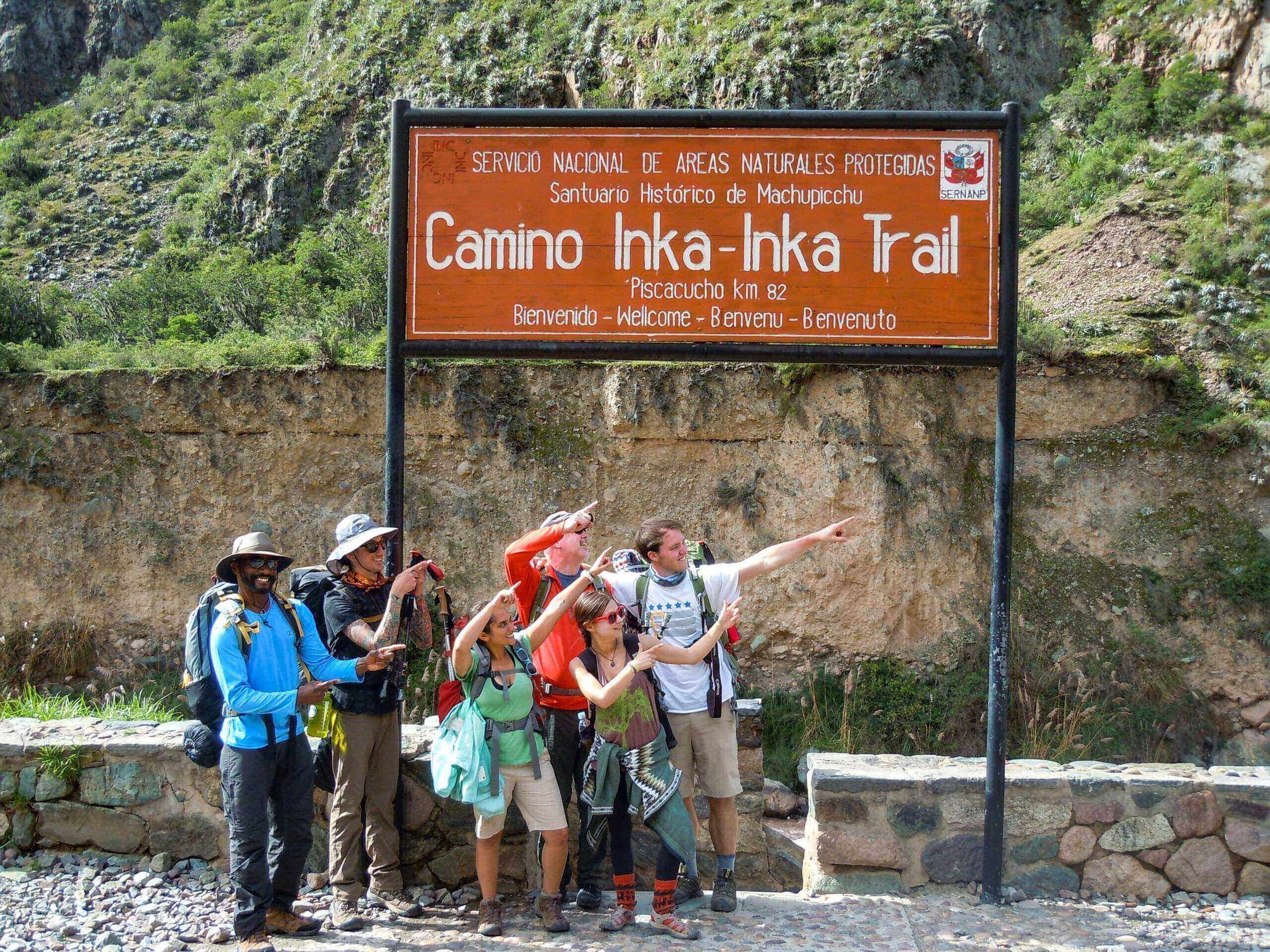 Peru Inca Trail beginning from Piscacucho