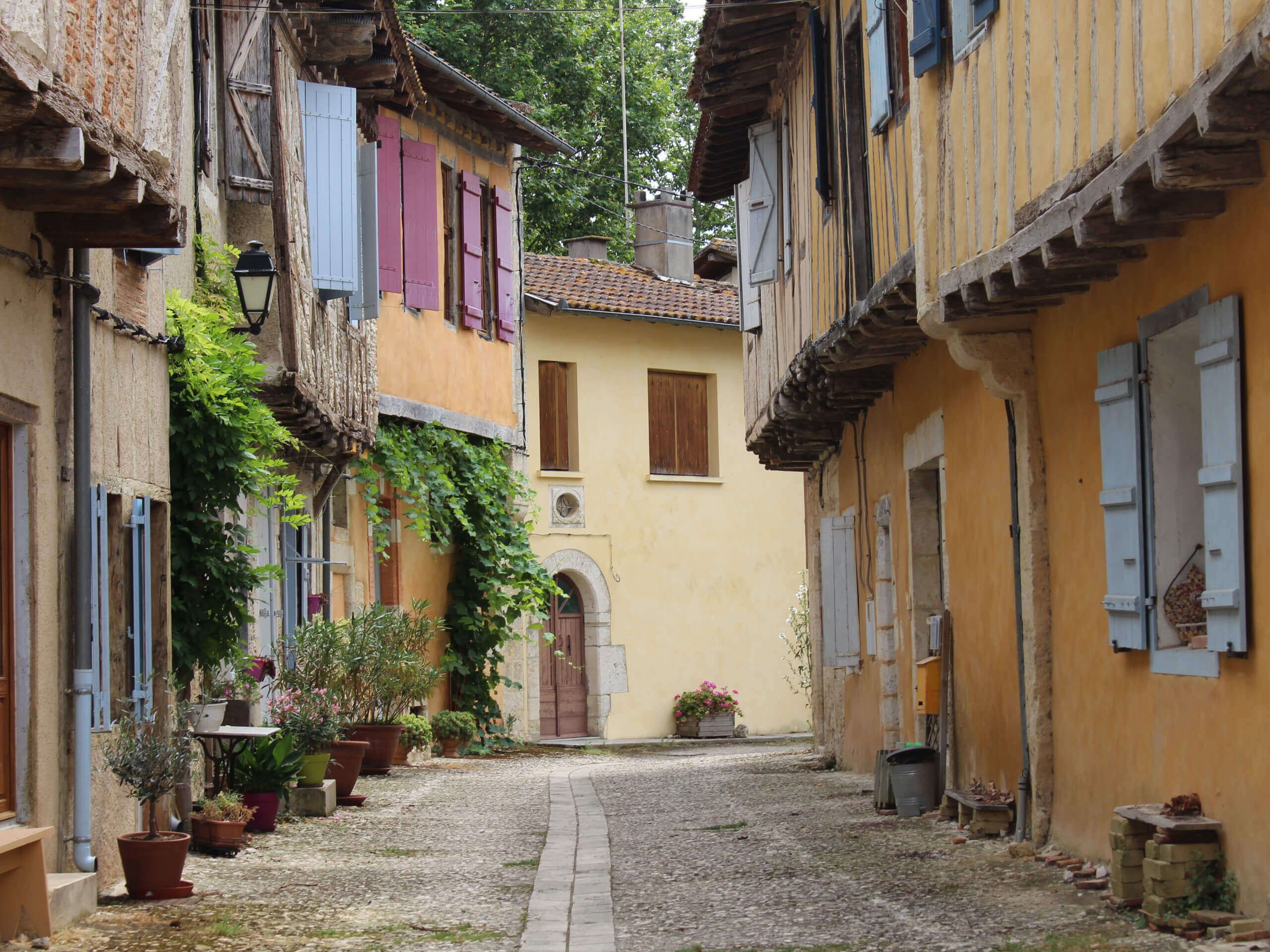 Picturesque French Village Along the Le Puy Camino