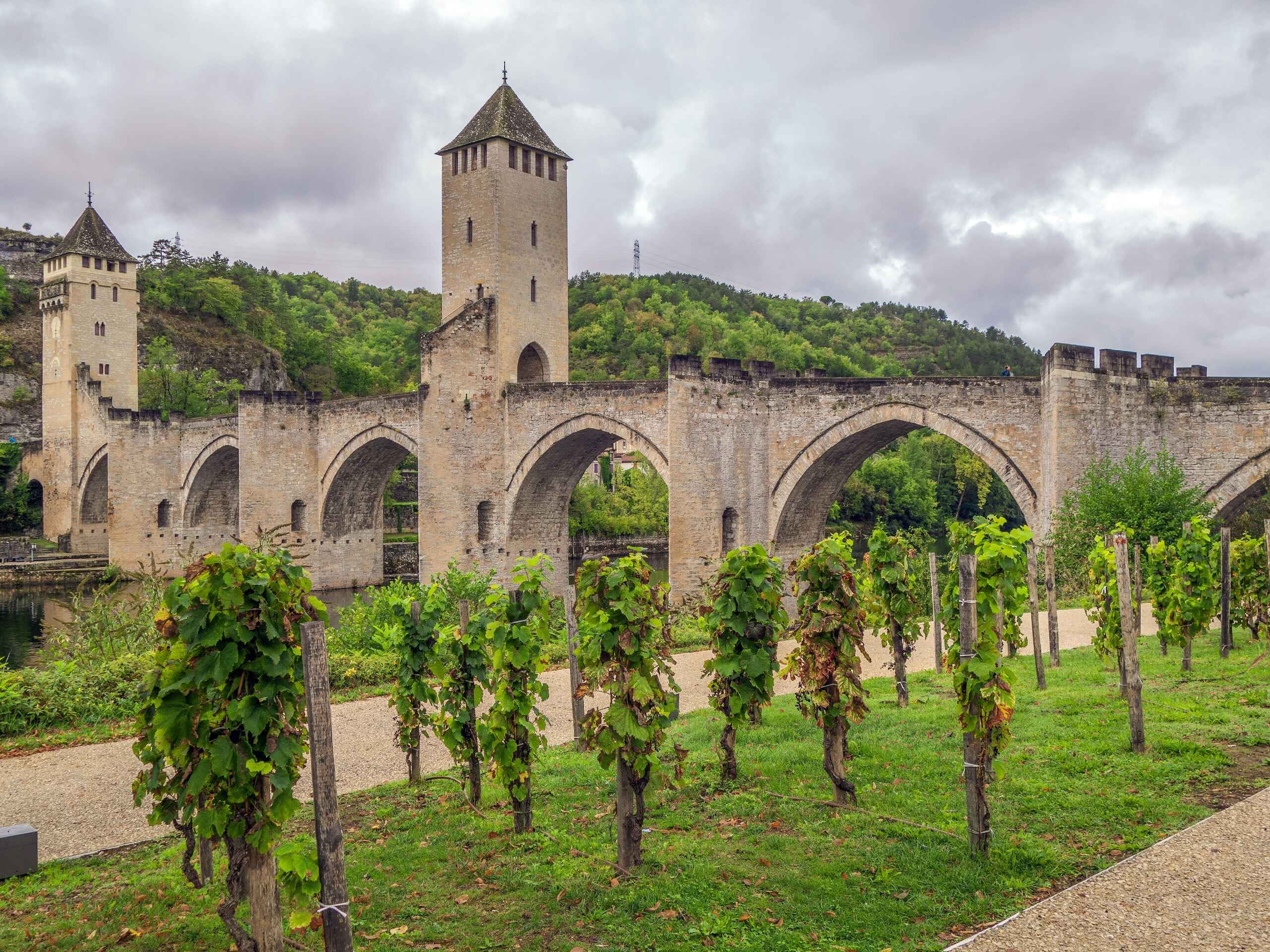 Pont Valentré bridge in Cahors