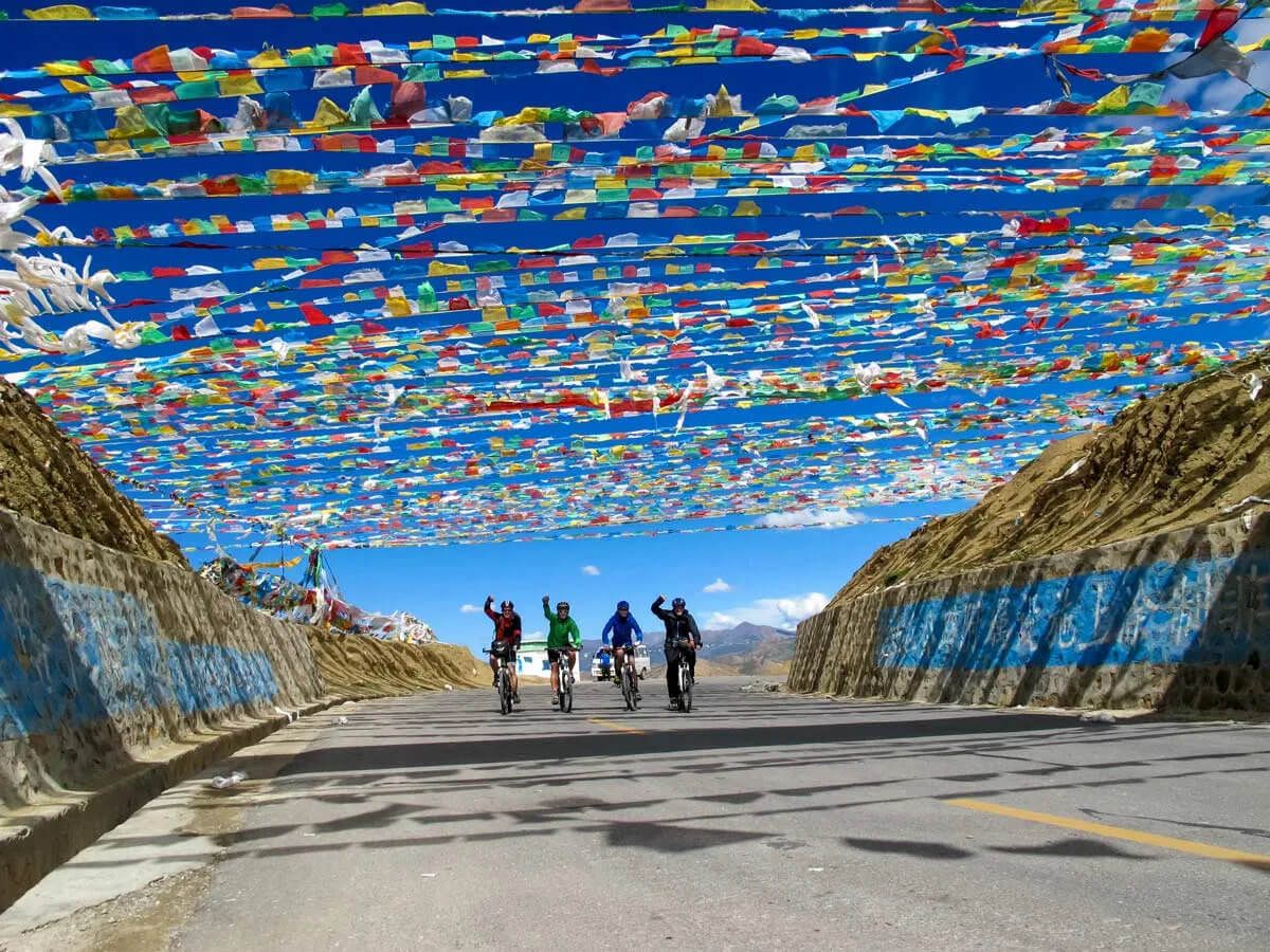 Nepalese Himalayas and mountain biking routes