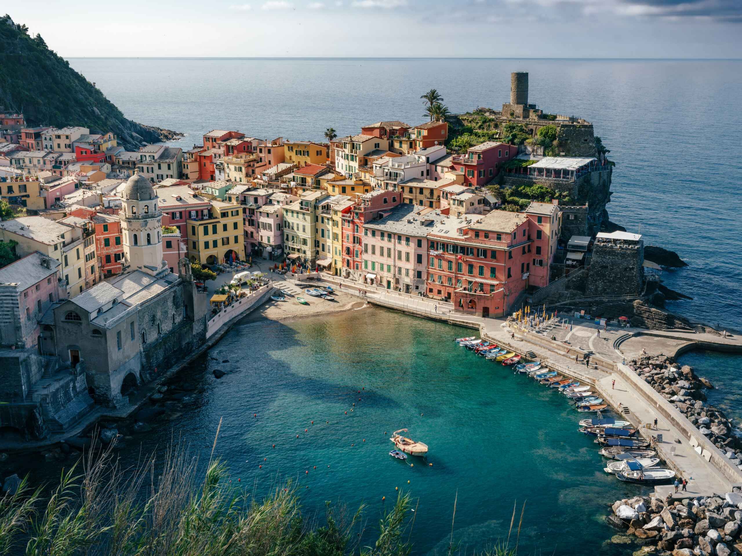 Italian Riviera from Genoa