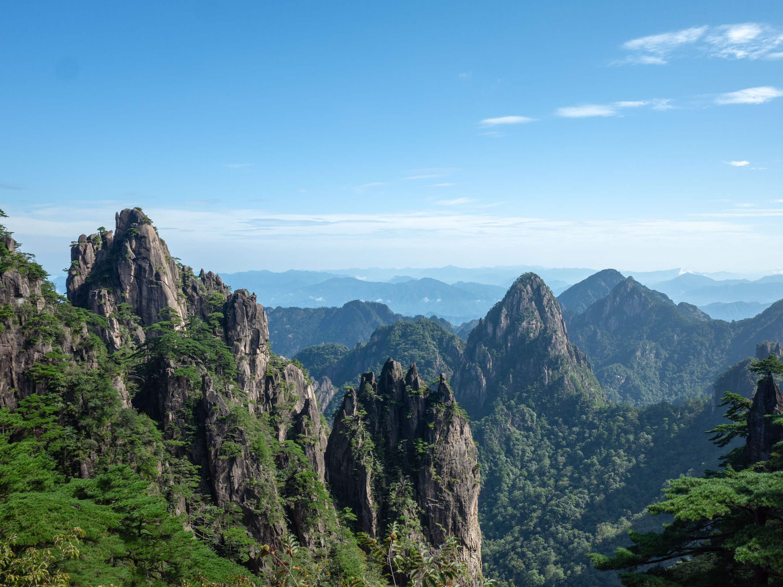 Huangshan, or the Yellow Mountains