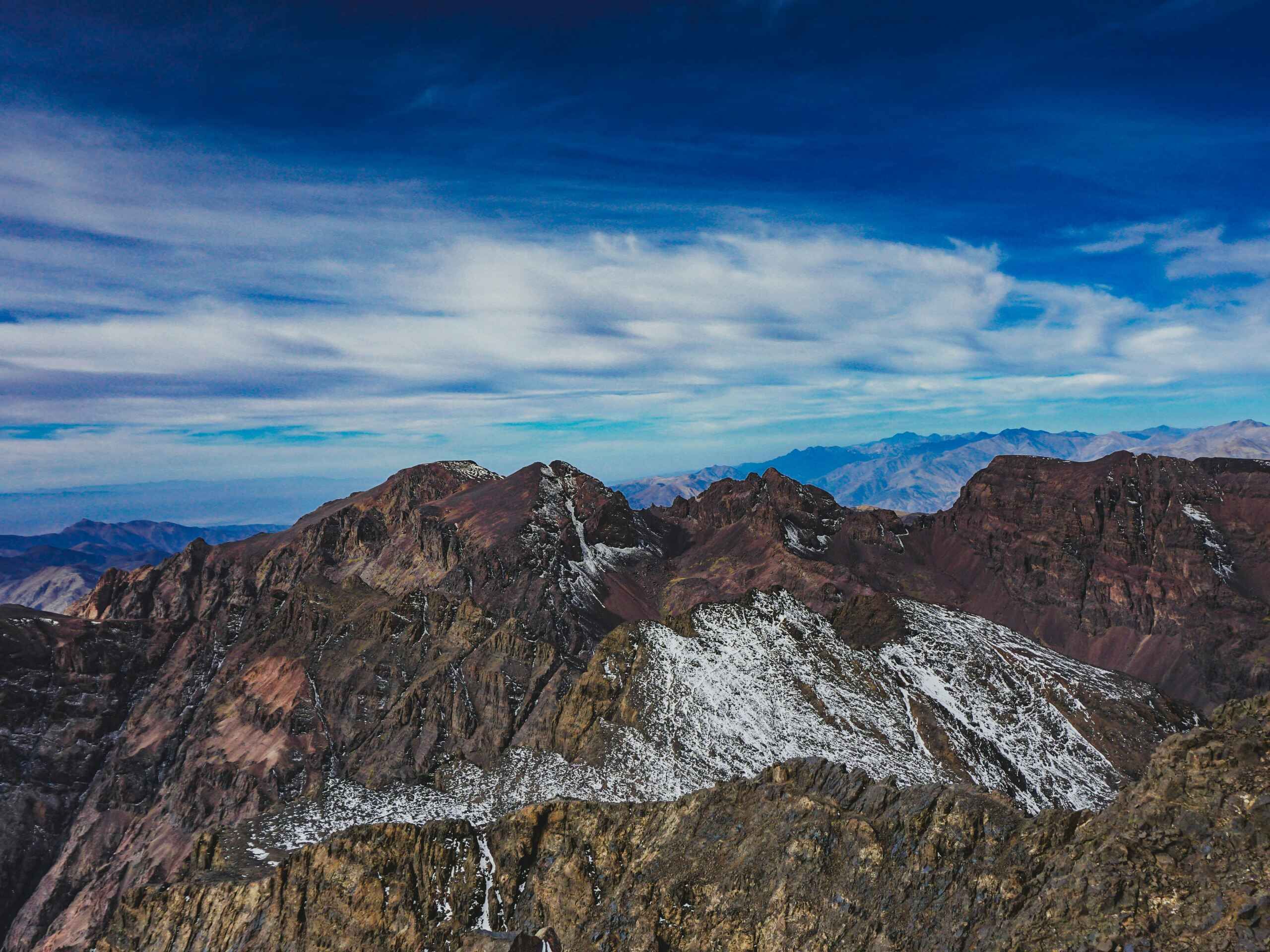 Toubkal Mountain Peak