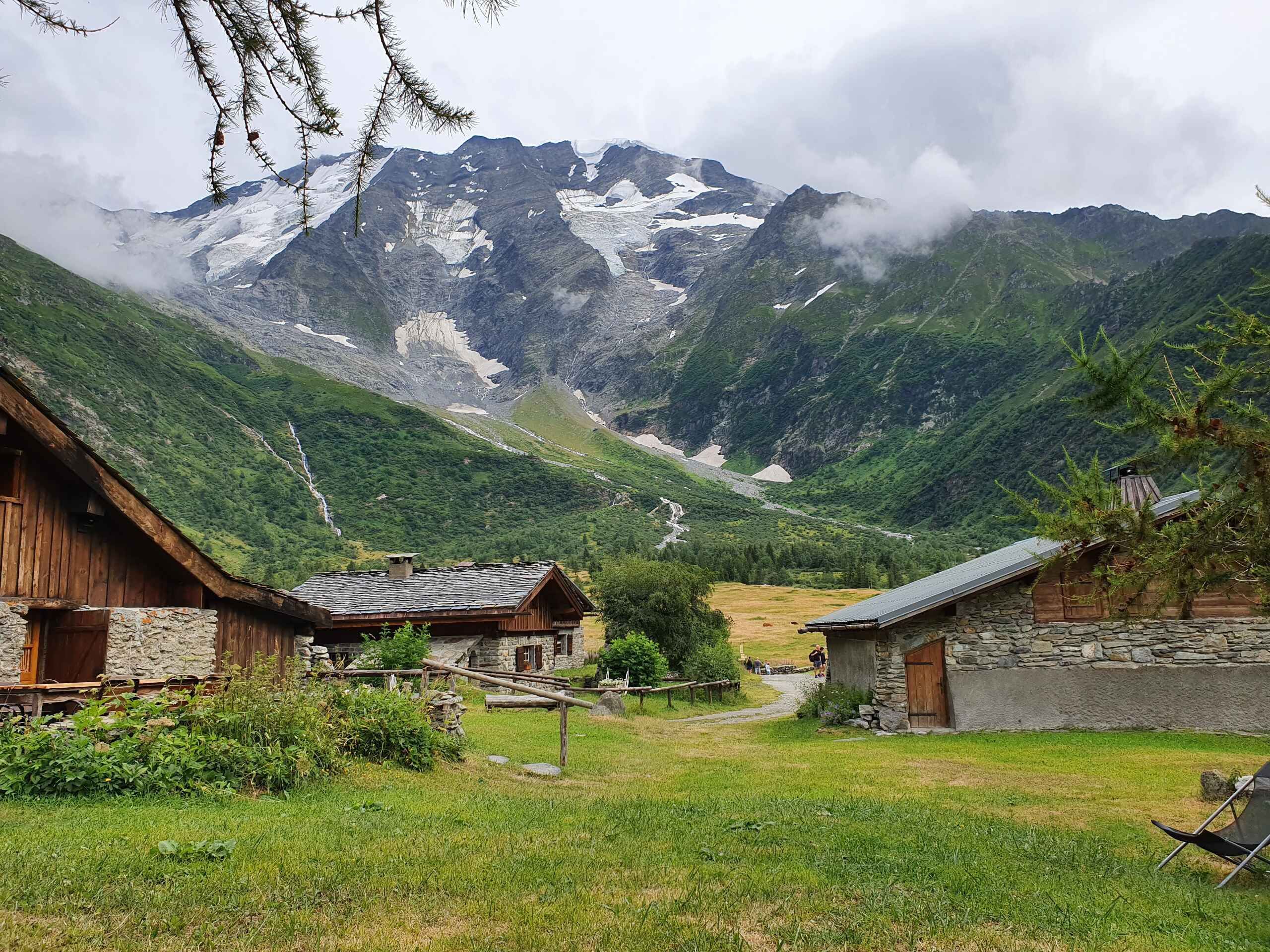 Tour du Mont Blanc Alpine Mountain Chalets