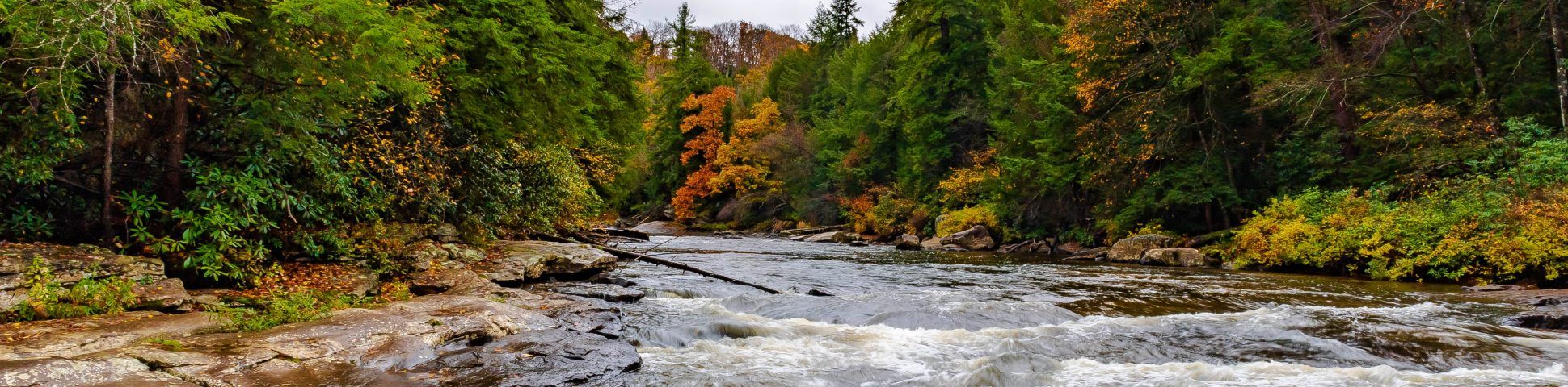 Energetic river in Maryland