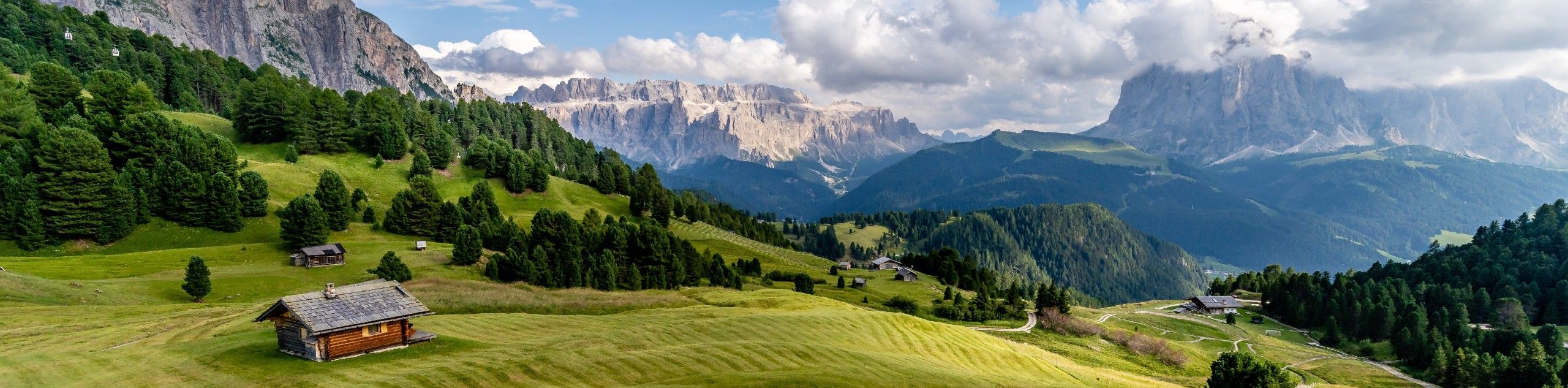 Stunning mountain views in South Tyrol