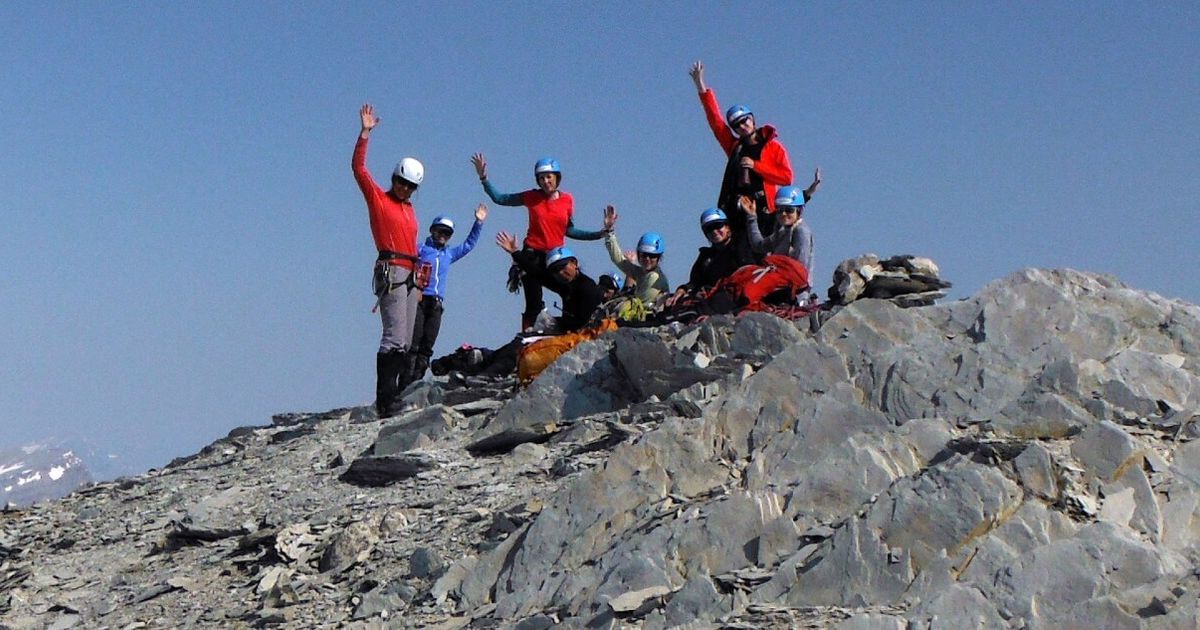 Women's Introduction to Mountaineering Canadian Rockies 10Adventures