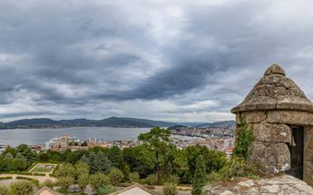 Vigo City And Ria De Vigo Panorama