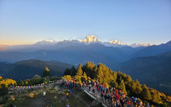 Explore The Wonders Of Nepal Poon Hill Sunrise